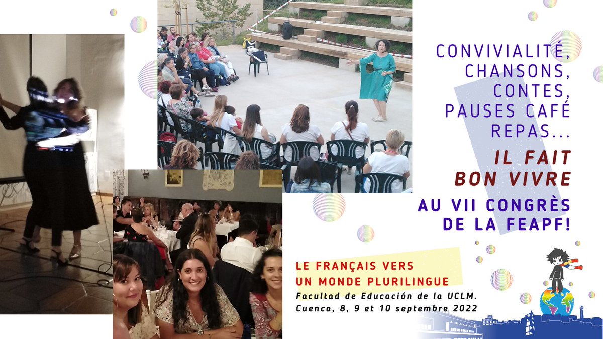 On a appris, on a compris, on a repris l'élan...
et on s'est amusés.
#viiicongresfeapf