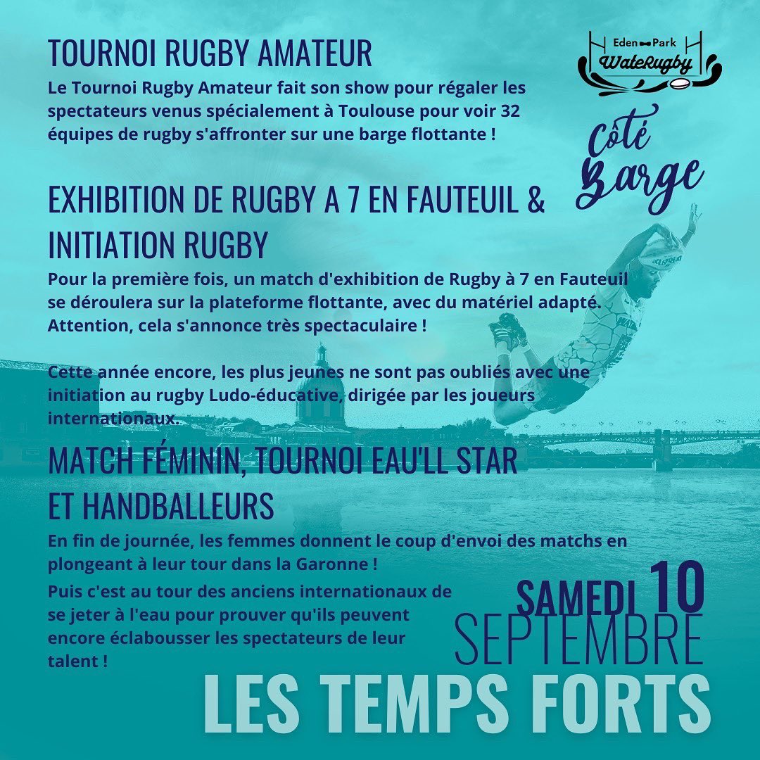 WateRugby's tweet photo. Day 3 ✅

Voici le programme de la journée, avec les temps forts si tu swipes 📲 https://t.co/adug67tJUh