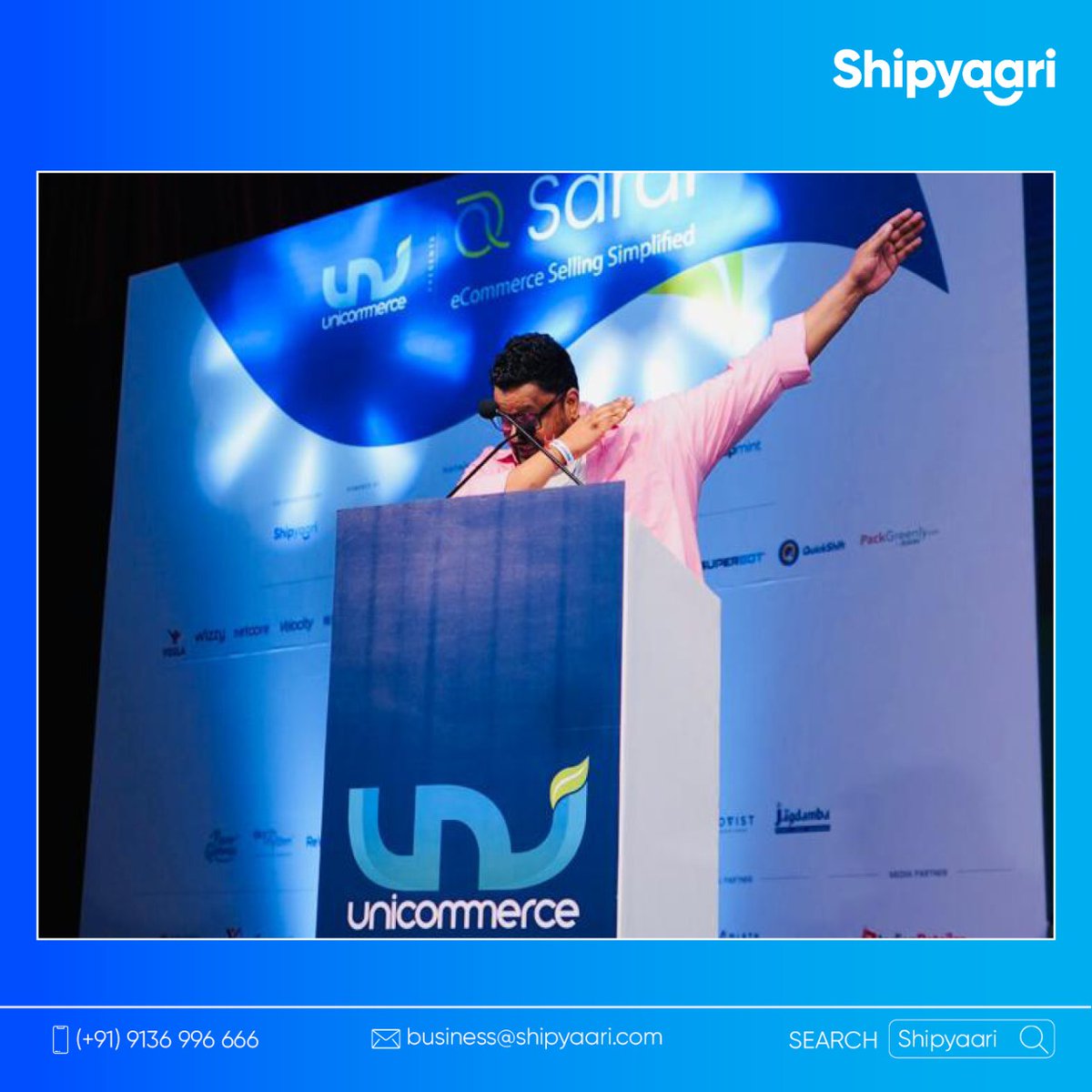 Shipyaari's tweet photo. Our take on picking the winning Digital Channels with New-age e-Commerce Marketing- At SARAL 2022
.
.
.
.
#Shipyaari #Saral #Unicommerce #Saral2022 #EcommerceSummit #SaralSummit #Logistics #Shipping #Delivery #GoodsDelivery #DeliveryPartner #Partner #LogisticsPartner https://t.co/bwBr4APaIZ