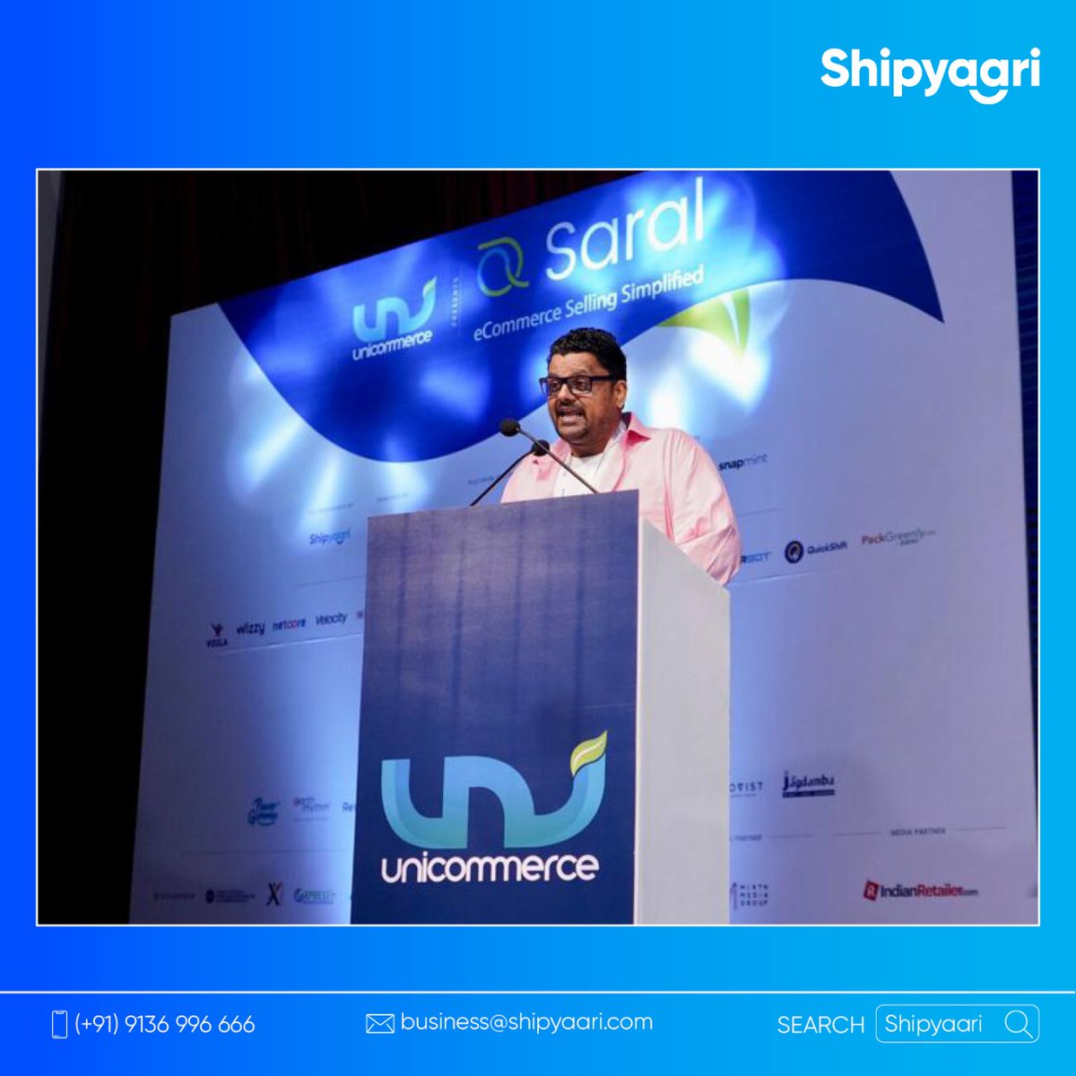 Shipyaari's tweet photo. Our take on picking the winning Digital Channels with New-age e-Commerce Marketing- At SARAL 2022
.
.
.
.
#Shipyaari #Saral #Unicommerce #Saral2022 #EcommerceSummit #SaralSummit #Logistics #Shipping #Delivery #GoodsDelivery #DeliveryPartner #Partner #LogisticsPartner https://t.co/bwBr4APaIZ