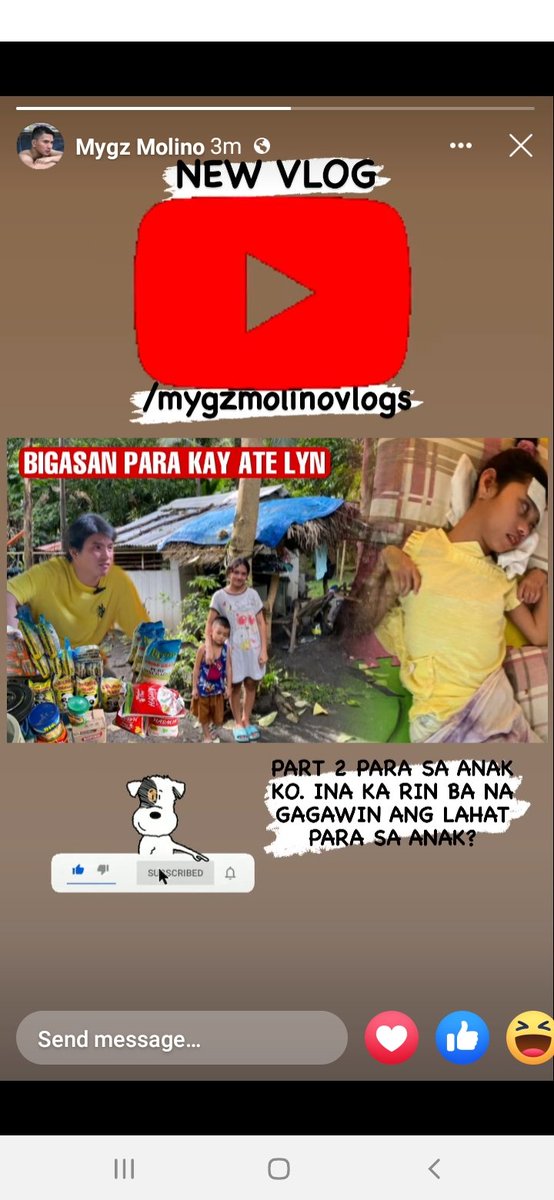 New Vlog of Bunso #MygzMolino  watch na po tayo mga kabunsuan 
thank you