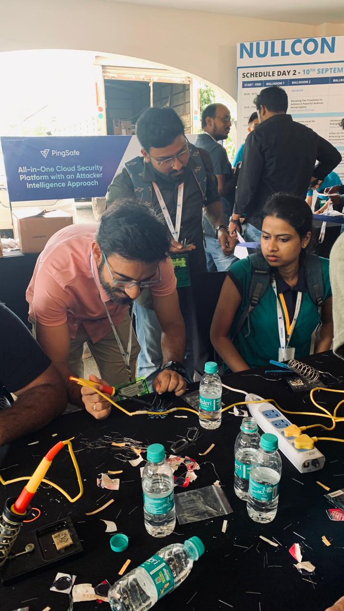 yuvanksoni's tweet photo. @nullcon was 🔥
Enjoyed &amp; Met soo many amazing folks. 
We'll meet again soon. 

#Nullcon2022 #NullconGoa2022

@KleapLtd @shivanirsharma @InfosecVandana @Ravi_verm @DevSecOpsgirl_ @rahul_mishr411 @poojasi98688713 @_alyaverma_ @shekhar2nishant https://t.co/0G0aKOF332