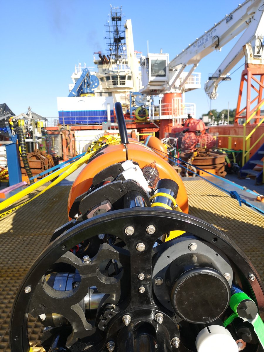 DougieOcean's tweet photo. Nice morning for #MORI cruise prep in Halifax. (Maybe not so nice offshore at the moment). #AtlanticCondor #TReX @MEOPAR_NCE https://t.co/1FqOJIjPqm