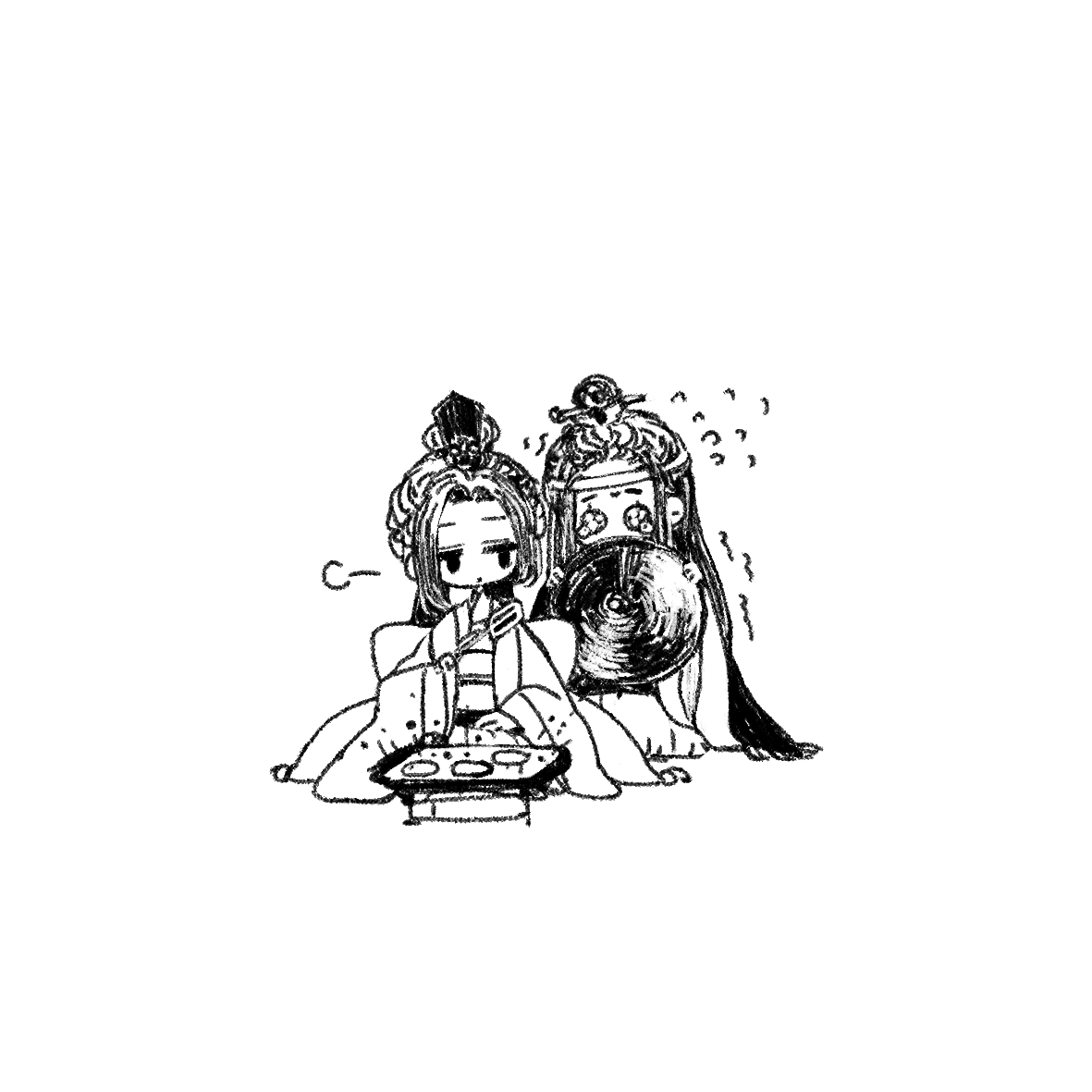 히:마마마마늠기름이튀니까이걸로몸을지켜야해욥(솥뚜껑들고옴)
징:댓읍니다ㅍ.ㅍ(고구마전뒤집음)