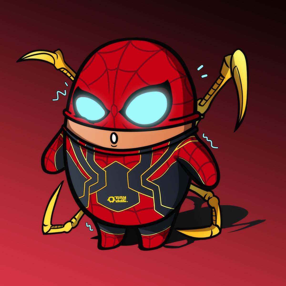tinyodds_nft's tweet photo. NEW DROP ODDIES📢

Meet the new Rare character Oddies
1. Spiderodds (0,006 ETH) 
2. Spiderodds Emoji (0,0025 ETH)
Get them fast⚡️

Collection Link🔽
https://t.co/hb1Vt9SxHw

#NFTCommunity #NFTs #NFTCollection #NFTCollection #nftcollectible #tinyodds #nftarti̇st #NFTdrop https://t.co/TEyMnliBBE