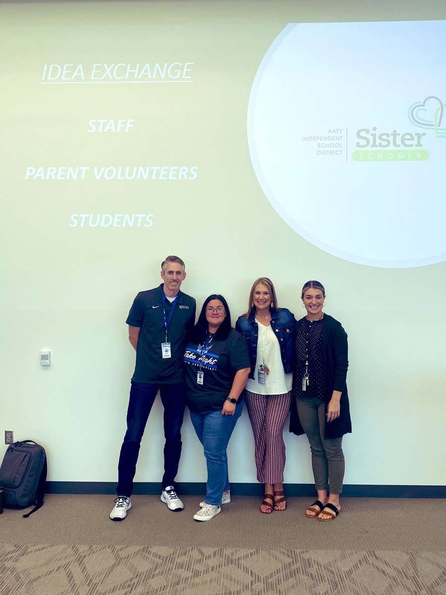 Spent Friday morning working with our sister school, <a href="/MPJHEagles/">Memorial Parkway JH</a>. We collaborated and came up with new ways to support our staff and community throughout the school year. Great way to start a Friday! #sisterschool #maydeusproud <a href="/MCJHGators/">Mayde Creek JH</a>