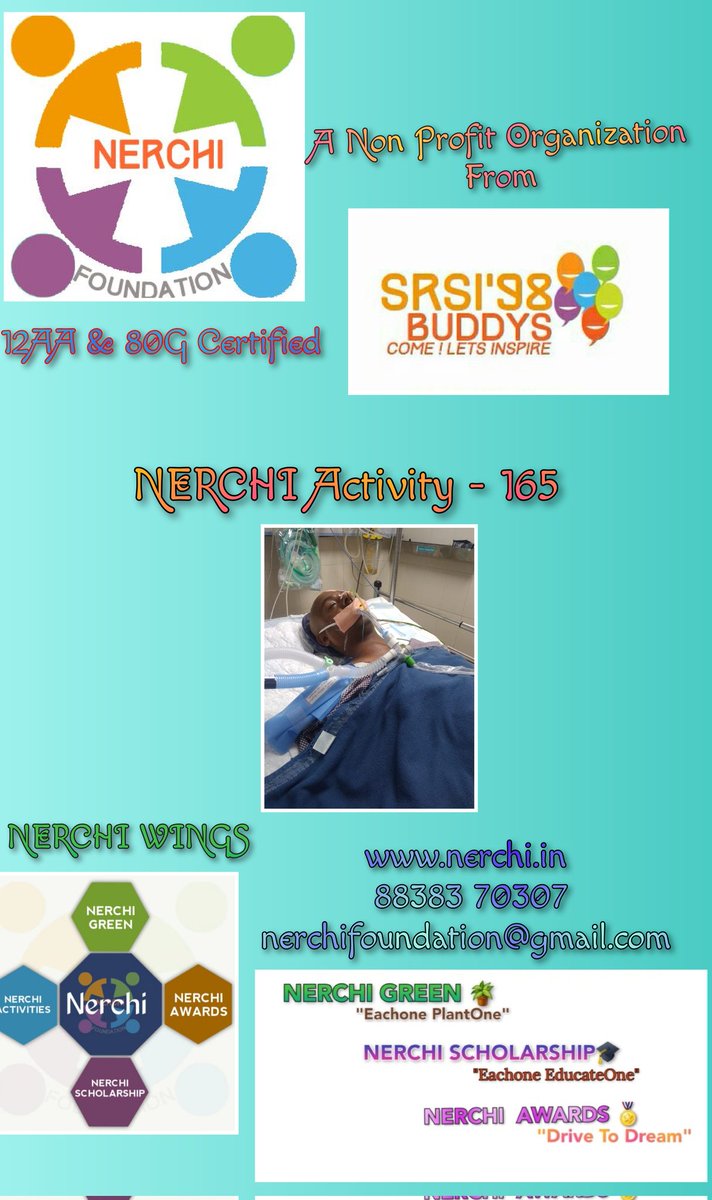 Nerchi_NGO's tweet photo. NERCHI Foundation Activity 165

Felix Armstrong admitted in KG Hospital due to paralysis attack and lost his speech.We have  Handed over the cheque of Rs 10000 for his surgery

God bless him and wishing for speedy recovery 🙏 https://t.co/dwk6Dq1qD0
