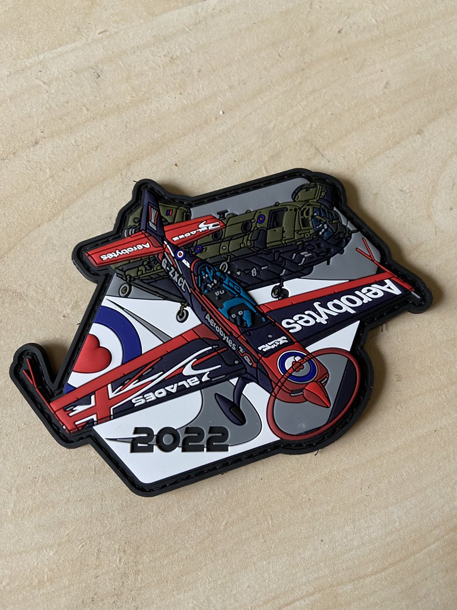 Very excited to see this come in the post today! <a href="/thebladesteam/">The Blades</a> <a href="/ChinookDisplay/">RAF Chinook Role Demonstration Team 2024</a> <a href="/RAFBF/">RAF Benevolent Fund</a> <a href="/aerobytes/">Aerobytes</a> #bladeslap