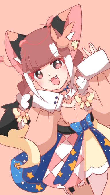 #秋の創作クラスターフォロー祭り代理も描いてま 