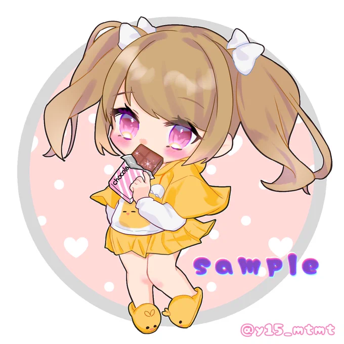 ひよこちゃん!!!シリーズやっぱかわいい!!!かわいい × おっとり'-ふんわりな感じできたかなーありがとうございました#y15_アイコン#アイコン依頼#PUBGモバイル 