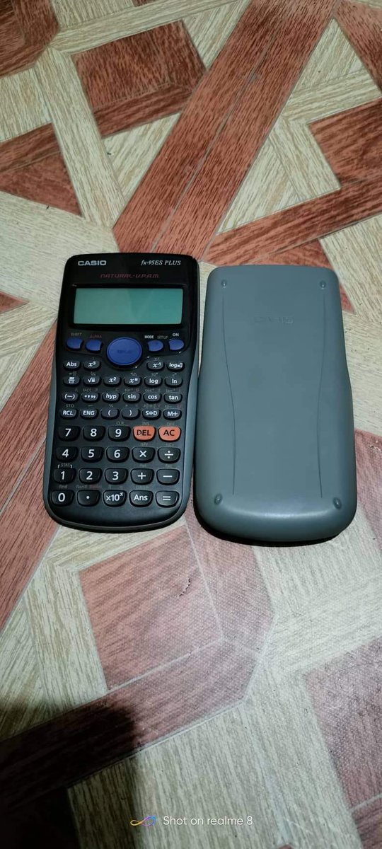 Dian72193391's tweet photo. Not kpop related

wts lfb cal sci calcu

casio scientific calculator fx-95 ES PLUS

   - used for less than a month po and then di na nagamit because of pandemic
   - php 750 can lower pa po
   -mod: jnt https://t.co/4DBFiTZecr