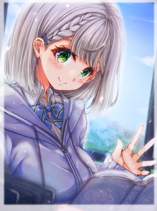 メガネを外してもらいました 