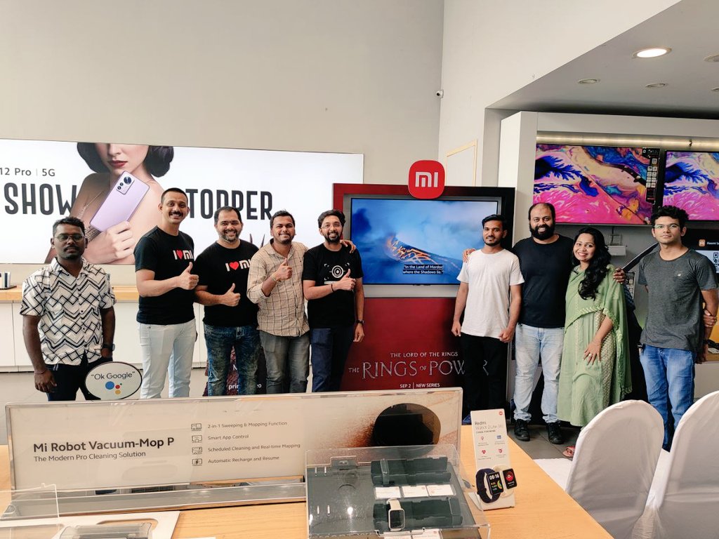 PanchalHimalay's tweet photo. Amazingly Powerful afternoon watching #TheRingsofPower with @MiFCMumbai at @MiHomeIN on @XiaomiTVIndia
#XiaomiOLEDVision #Oledvision https://t.co/6RuTcVamZG