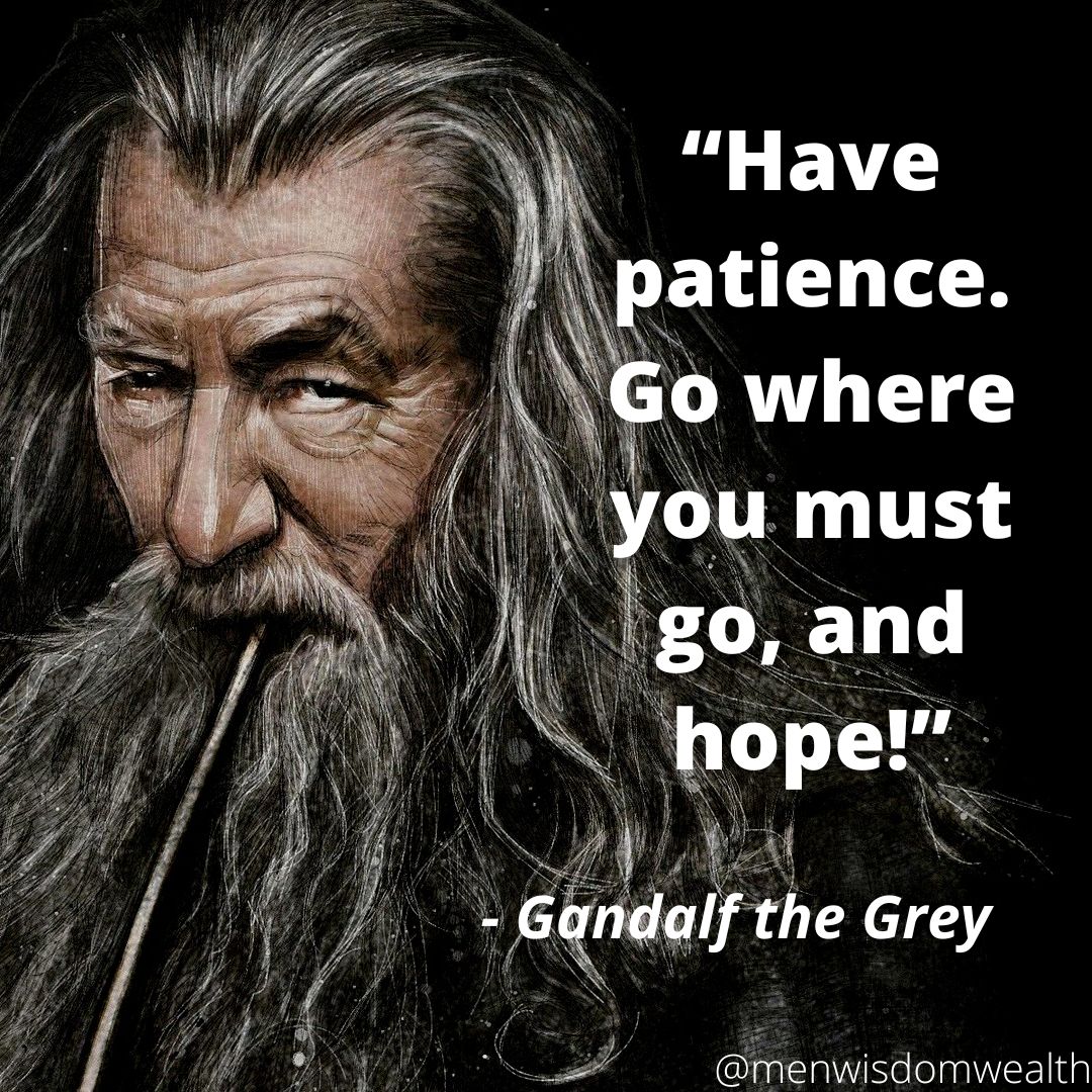 10 quotes on life from Gandalf 1. المسلسل من Philosophy Line 💫 PhilosophyLine رتبها