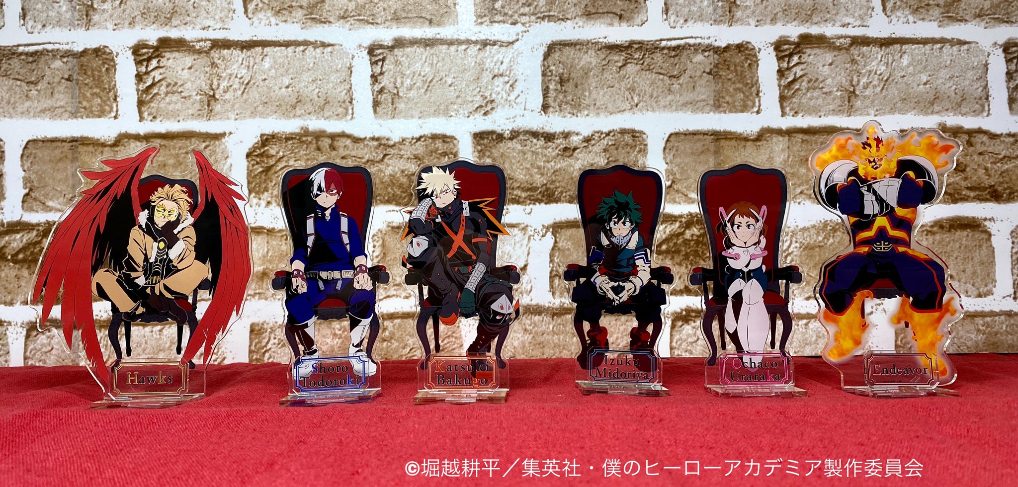 僕のヒーローアカデミア ヒーロープラザ アクリルスタンド 僕のヒーローアカデミア