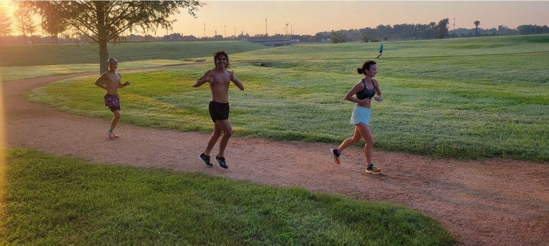 Coach Pierce (@khs_gottarun) on Twitter photo KHS XC - Saturday morning moon, sun and a long run <a href="/SugarLandParks/">Sugar Land Parks & Recreation</a> <a href="/KHS_Cougars/">Kempner High School</a> <a href="/fbkempnertrack/">FBKempnerTrack</a> <a href="/KempnerABC/">KABC</a> #WeAreKHS #alwaysinpursuit KHS XC - Saturday morning moon, sun and a long run <a href="/SugarLandParks/">Sugar Land Parks & Recreation</a> <a href="/KHS_Cougars/">Kempner High School</a> <a href="/fbkempnertrack/">FBKempnerTrack</a> <a href="/KempnerABC/">KABC</a> #WeAreKHS #alwaysinpursuit