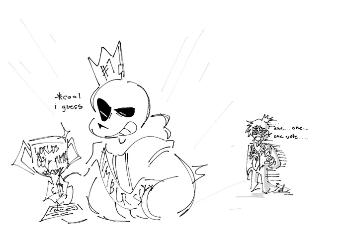 sands undertale is gjoing to tell the other sanses about this #SANSSWEEP #REIGENSWEEP 