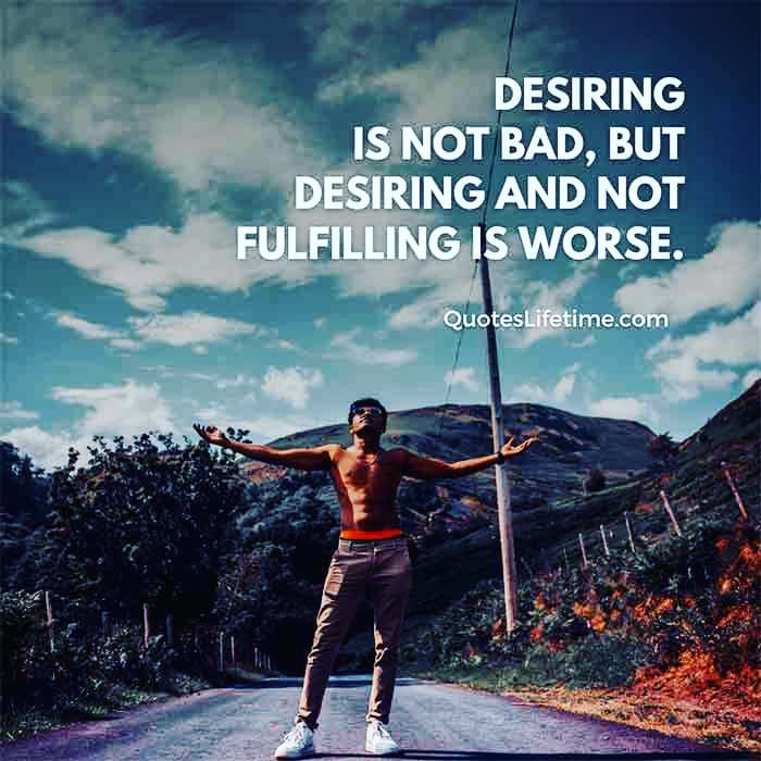 Quoteslifetime1's tweet photo. https://t.co/QunnHIjemb

"Desiring is not bad, but desiring and not fulfilling is worse." - Quotes Lifetime

#desire #quotesdaily #MotivationalQuotes #quoteoftheday #bestquotes #quoteslifetime https://t.co/2y9riGNHCK