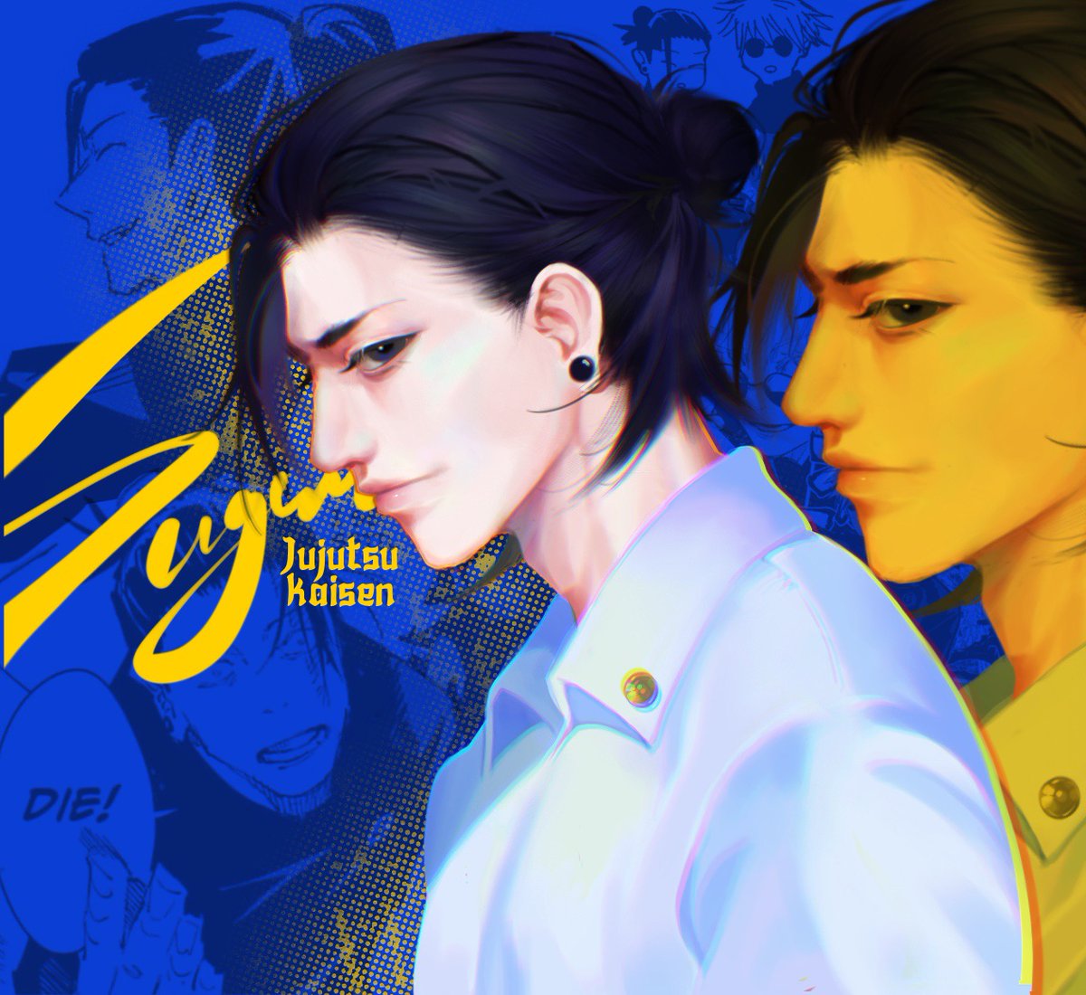 WMnhung's tweet photo. Suguru Geto 💙
.
.
.
#FANART #JujustuKaisen #sugurugeto #drawing #procreate #digitalpainting https://t.co/JsPt6AYAfp
