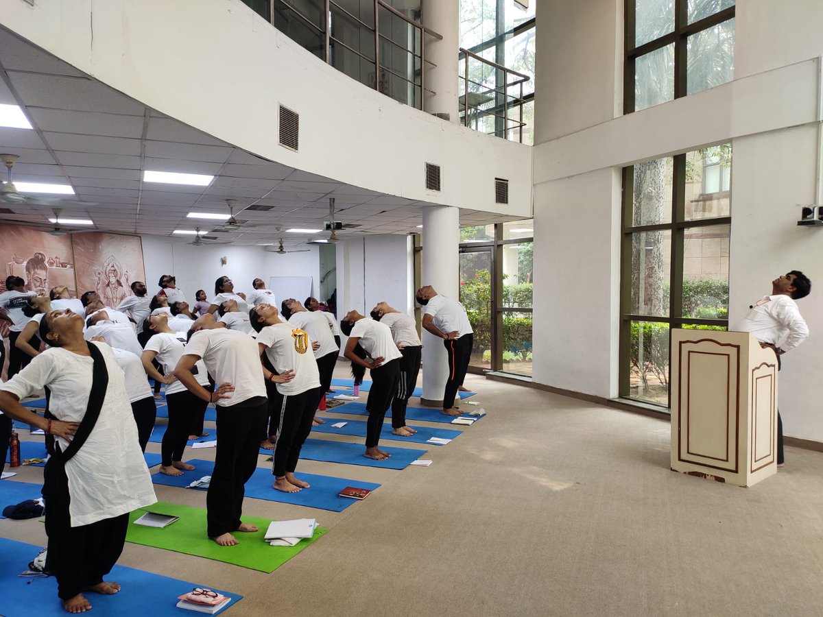Morarji Desai National Institute of Yoga (MDNIY) tweet media