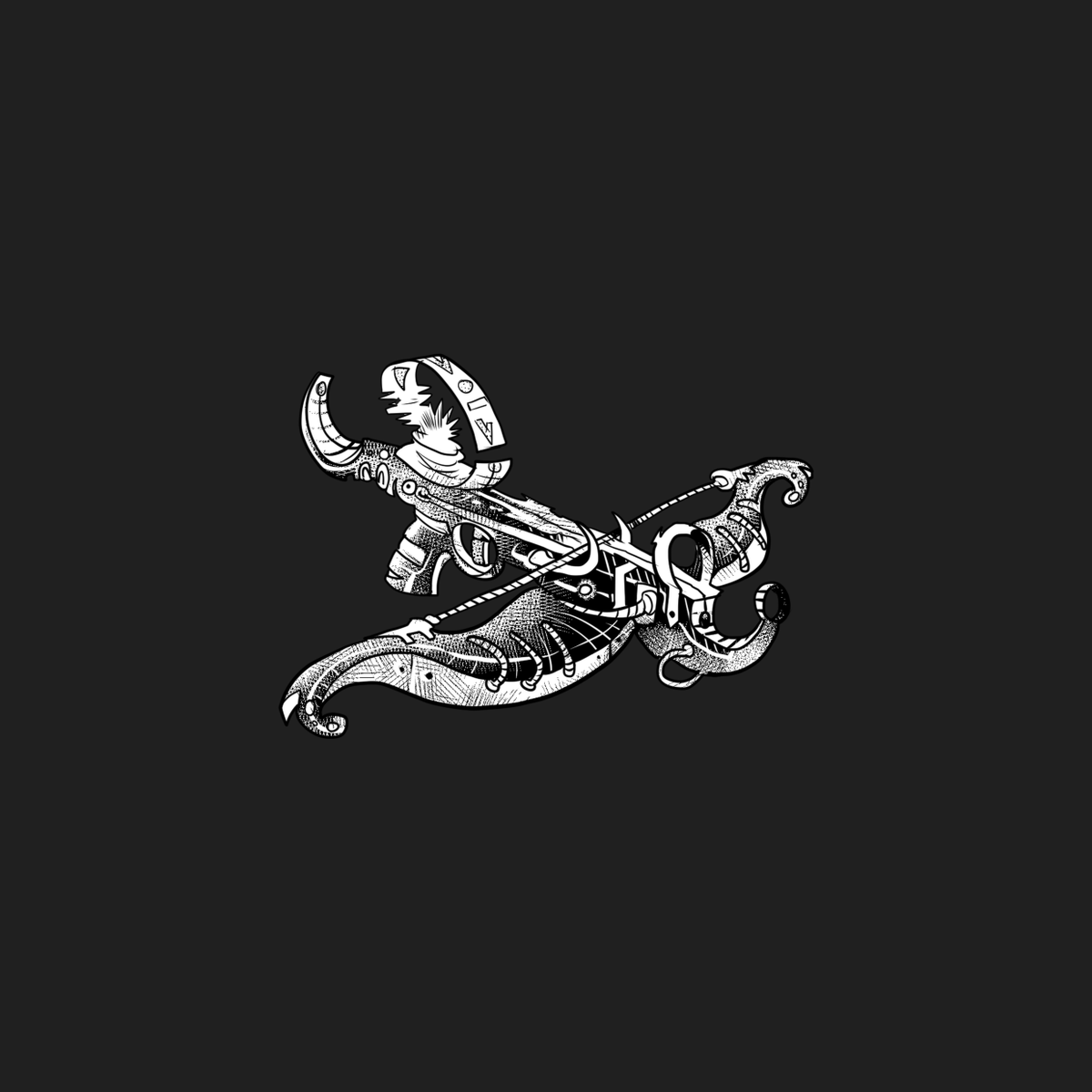 weareskribbl's tweet photo. #Crossbow #CyberCrossbow #CyberStuff by @tergu86 - Download for FREE at https://t.co/065o66twvZ
.
#skribbl #madewithskribbl #illustrations #freeillustration #blackandwhiteillustrations #lineillustrations #handdrawn #designassets #graphicdesign https://t.co/rivD5tg6tP