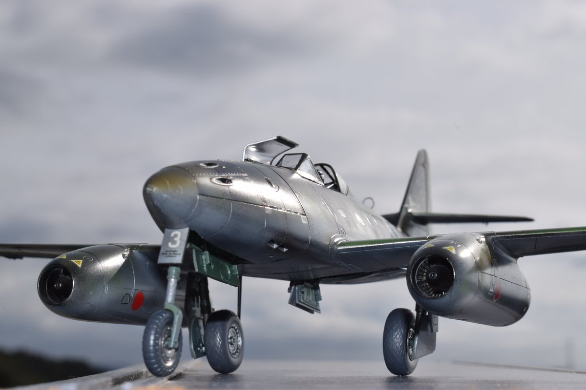 #無言でタミヤ製をあげる 
Messerschmitt Me262 A-1a #タミヤ 1/48