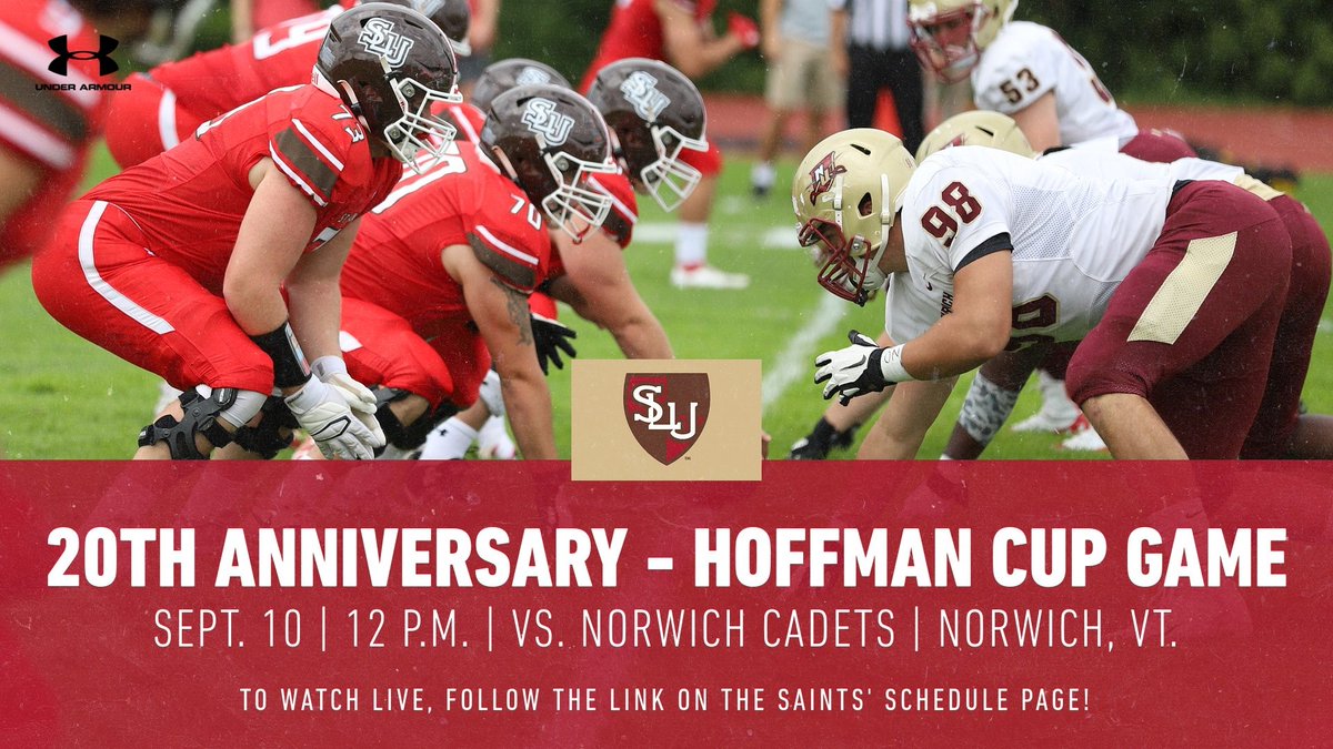 SLU_Football's tweet photo. 12 PM Kickoff.
Business trip to Vermont.
Hardware Game.
What more do you need?
#KeepSwinging
#HoffmanCup

Watch it here:
https://t.co/pjinEn2PD9 https://t.co/4zfUpXnk41