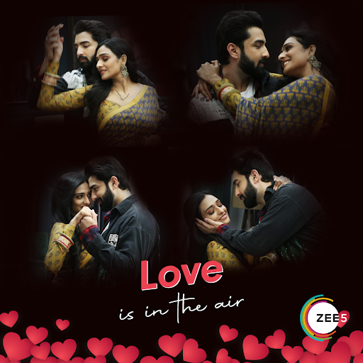 ZEE5Shows's tweet photo. Inn par chadhta dekh pyaar ka rang, kya aapka mann nahi karta rehne ka apne special one ke sang.
#BhagyaLakshmi, sirf ZEE5 par.
Watch now - https://t.co/fRp1cxmBpx
#AishwaryaKhare @imrohitsuchanti https://t.co/hhOkTrfuoS