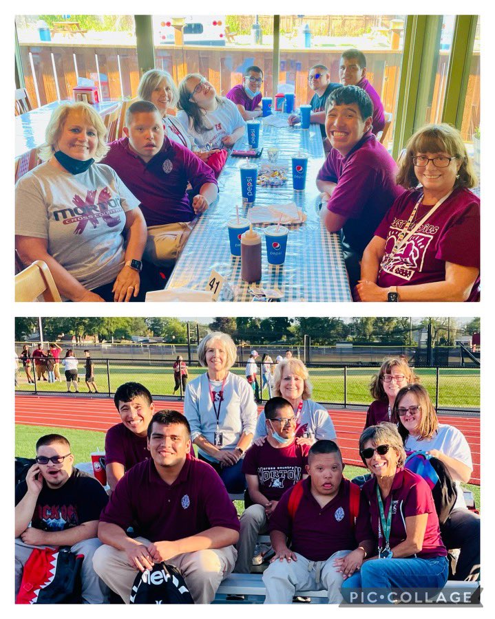 🙌 to <a href="/CoachDuarte/">Coach Duarte</a> for getting us the best seats in the house for the pep assembly and <a href="/MortonFootball/">𝐌𝐎𝐑𝐓𝐎𝐍 𝐅𝐎𝐎𝐓𝐁𝐀𝐋𝐋</a> game!

#CommUNITY
#MortonPride