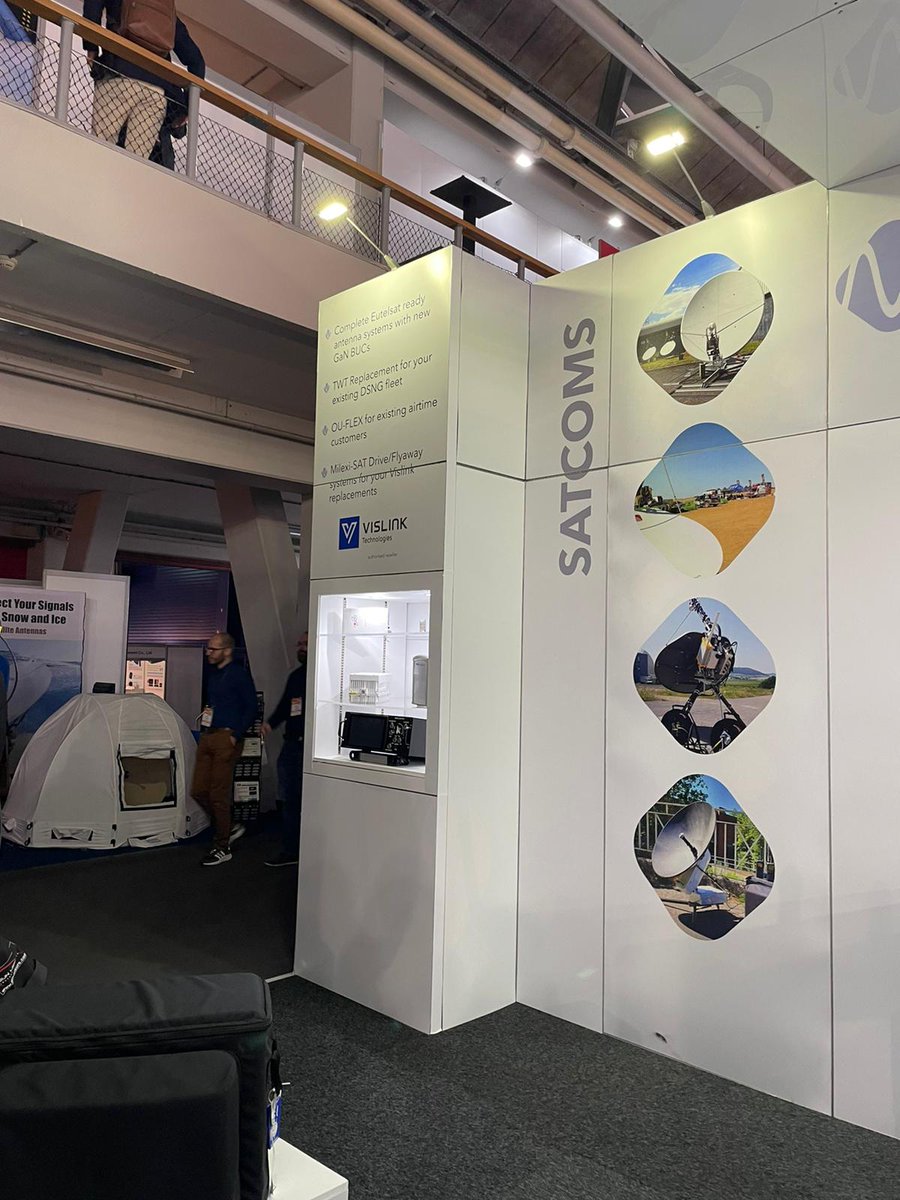Vislink's tweet photo. #VislinkSpotted! At the #IBCshow booth of #Milexia (1.A37). Great company to have as an authorized reseller. Please give them a visit!
@MilexiaGroup https://t.co/iJiMFywrbi