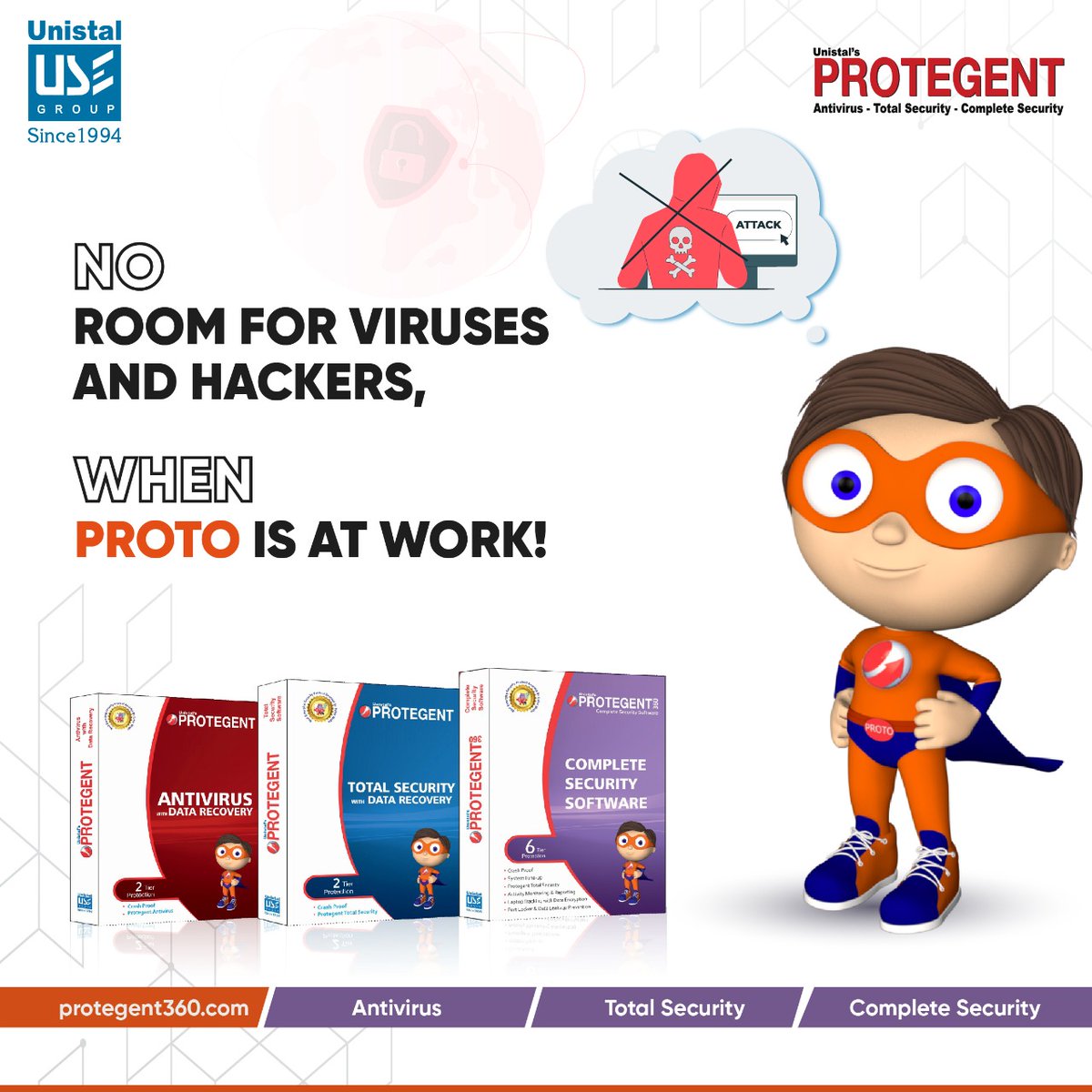 UnistalGlobal's tweet photo. Choose from a wide range of Protegent products to #protect your system.

Buy Now: https://t.co/oYVCKeofNU

#ProtegentAntivirus #Protegent #Protegent360 #Proto #Antivirus #antivirusSoftware #TotalSecurity #CompleteSecurity #ActivityReporter #PortLocker #SysBoost #CrashProof https://t.co/NJDen2XEj9