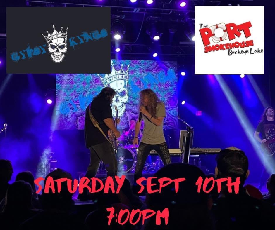 Tonight! There’s a party goin down at Port Smokehouse on Buckeye Lake and we want you to be there! The good times roll at 7:00pm, we can’t wait to see ya! #livemusic #portsmokehouse #gypsykyngsband #theresnopartylikeagypsykyngspartyonthelake