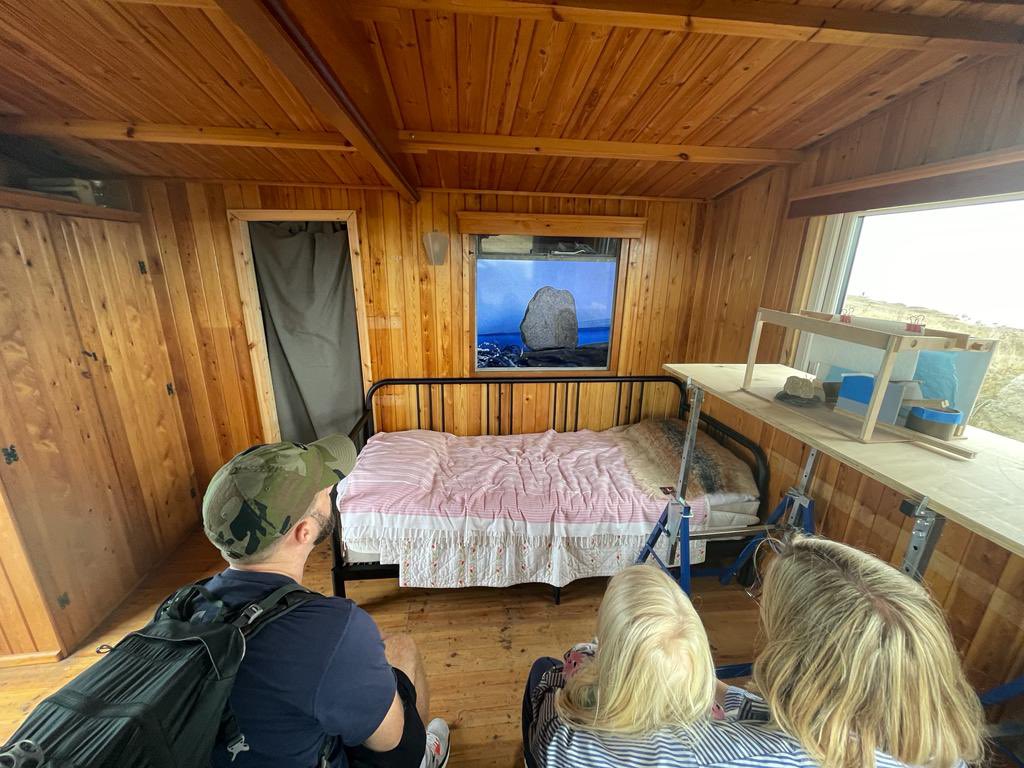 bsidefest's tweet photo. Originally recorded in a toy theatre, Gemma Stephens’ abstract video paintings are a wonderful sight to see at Beach Hut 17!
Catch the next live show at 3:30pm to see #Portland from a set of unique perspectives 🤩
#bside22 https://t.co/3mu7bDn1fu