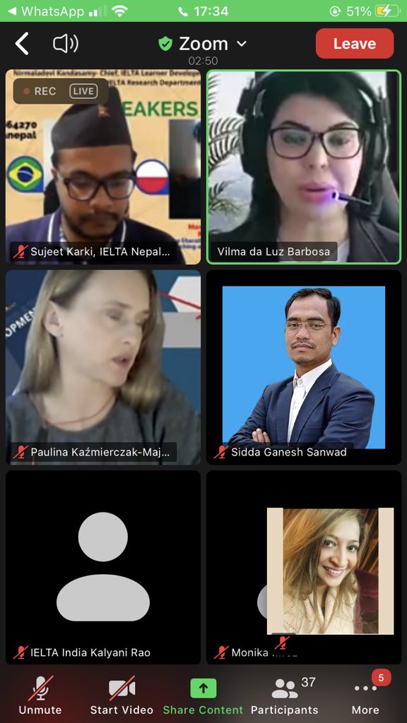 MissSalahuddin's tweet image. #English #Englishteacher #Englishconference #EnglishLanguage #Nepal  live stream on facebook.com/sujeet.karki.7…