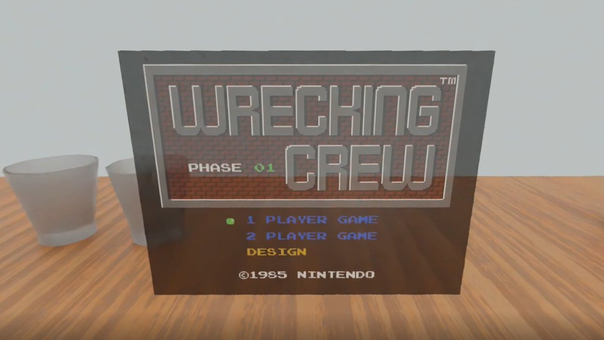 360VRView's tweet photo. Wrecking Crew (1985) ➡️ (2022)

https://t.co/MVQvyhBsOU

#VR #Gameplay #Mario #WreckingCrew #Nintendo #Switch #FC #NES #Blender https://t.co/2eKE1iMRNg