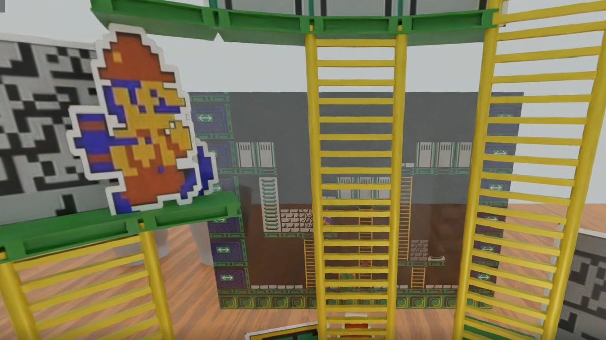 360VRView's tweet photo. Wrecking Crew (1985) ➡️ (2022)

https://t.co/MVQvyhBsOU

#VR #Gameplay #Mario #WreckingCrew #Nintendo #Switch #FC #NES #Blender https://t.co/2eKE1iMRNg