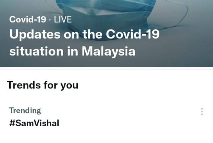 Samindieeartist's tweet photo. Trending number 1 in malaysia🧿❤️
#samvishal @samvishal280999 https://t.co/kxuYc3rrf7
