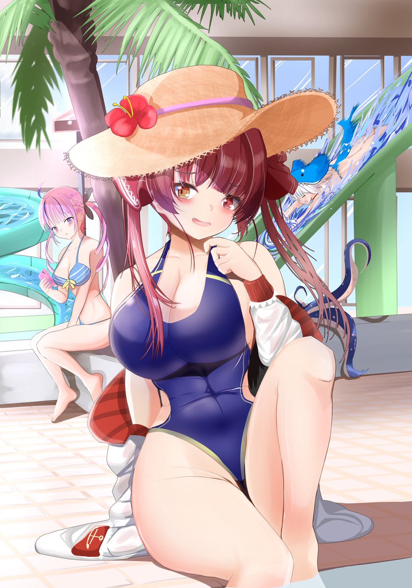 #マリンのお宝
最近描いたマリン船長まとめ 