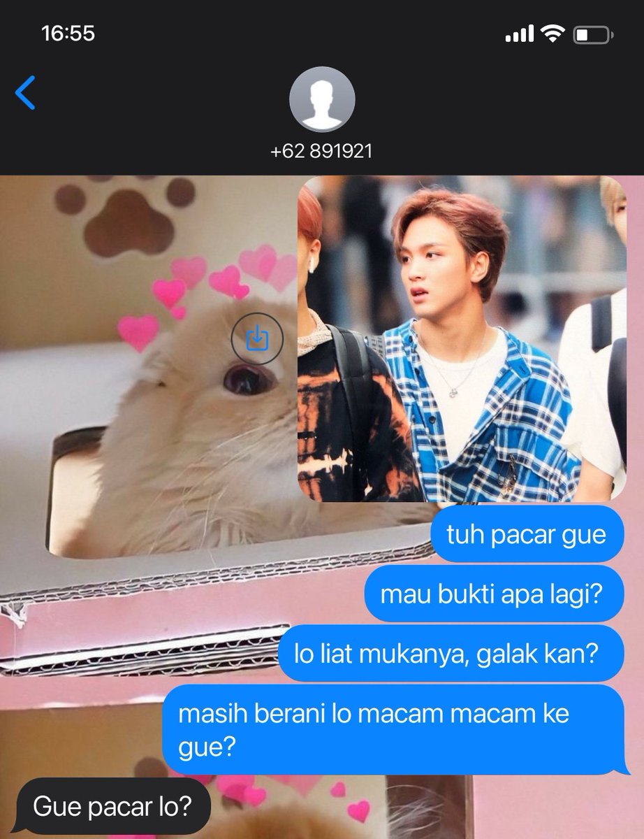 jjaecaa's tweet photo. gue pacar lo? 

haechan few tweets au, written by jjaecaa. https://t.co/JPV262yJcW