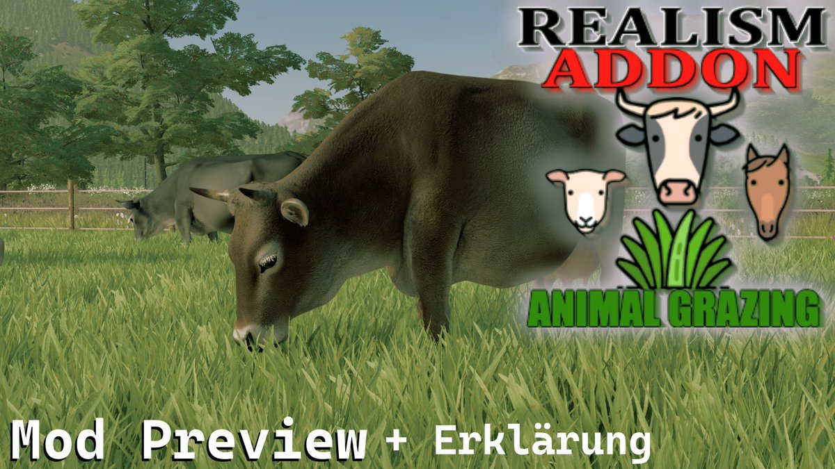 FA_TheAlienPaul's tweet photo. Great things to come : 
Bald ist es wieder da, das realistische Grasen der Tiere, mit M+ und der AnimalFoodAddition noch realistischer #MaizePlus #Modelleicher #FarmingAgency

https://t.co/qCsFgFKYwb https://t.co/PlJ6UVjSi2