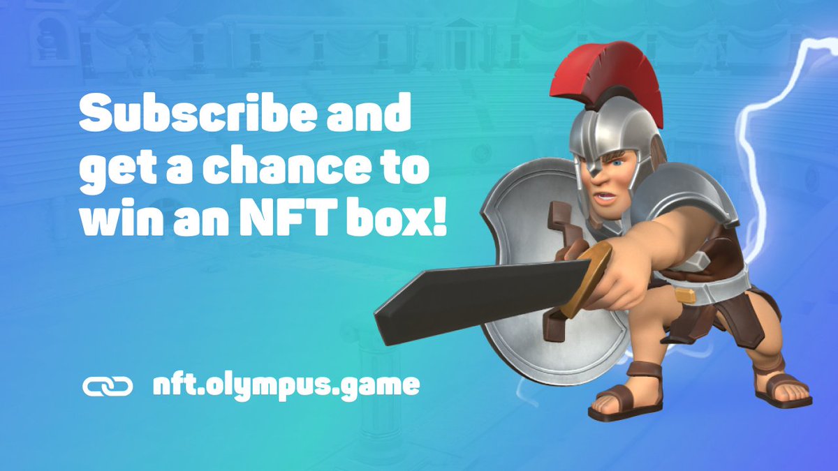 OlympusRaid's tweet photo. Here we go Olympians🚨

Our #NFT box sale Website is live, and it comes with a surprise🥳

Indeed, 100 members who registered their Email address will receive a Free NFT box!

Website➡️ https://t.co/3ffbYeyexl

The sale will start on September 24th⏰

#P2E #NFTCommunity https://t.co/U9Odm7Mpz5