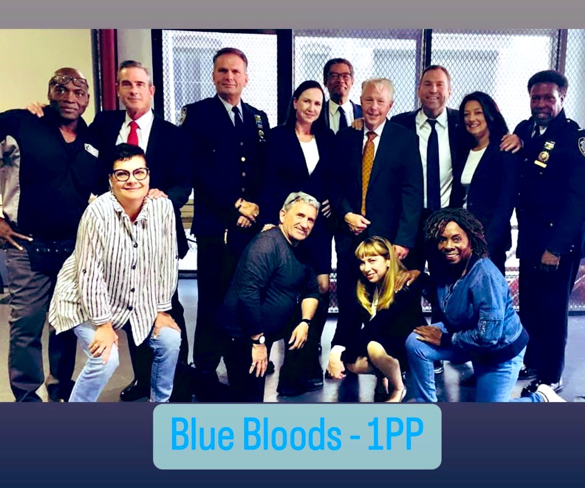 I’m 3rd to left at 1 Police Plaza on the set of Blue Bloods. We are optimistic for another role upcoming season 13…..@BlueBloods_CBS #MetropolisArtist #BlueBloods #PoliceHeadquarters @BernardKerik #RankAndFile 🇺🇸#FrankReagan