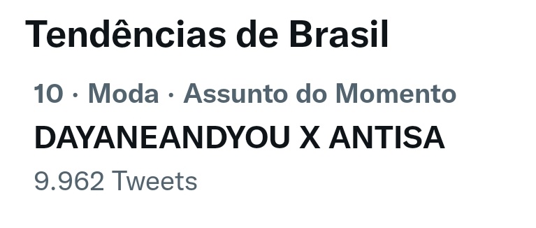 Somos 10° no Brasil ❤

Ativem o VPN ITÁLIA (VPN.LAT) Para a gente subir mais!

DAYANEANDYOU X ANTISA
#Mellos