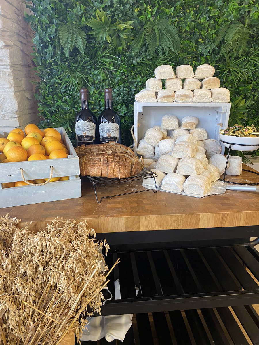 Breakfast as normal this morning… then at one o’clock we have our Harvest Festival Brunch