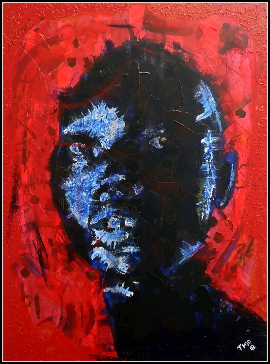 ColorGuru95's tweet photo. Theo Zonke👨🏽‍🎨
Blaq '22
Mixed media
Available 📨 https://t.co/I9fIHf28ft