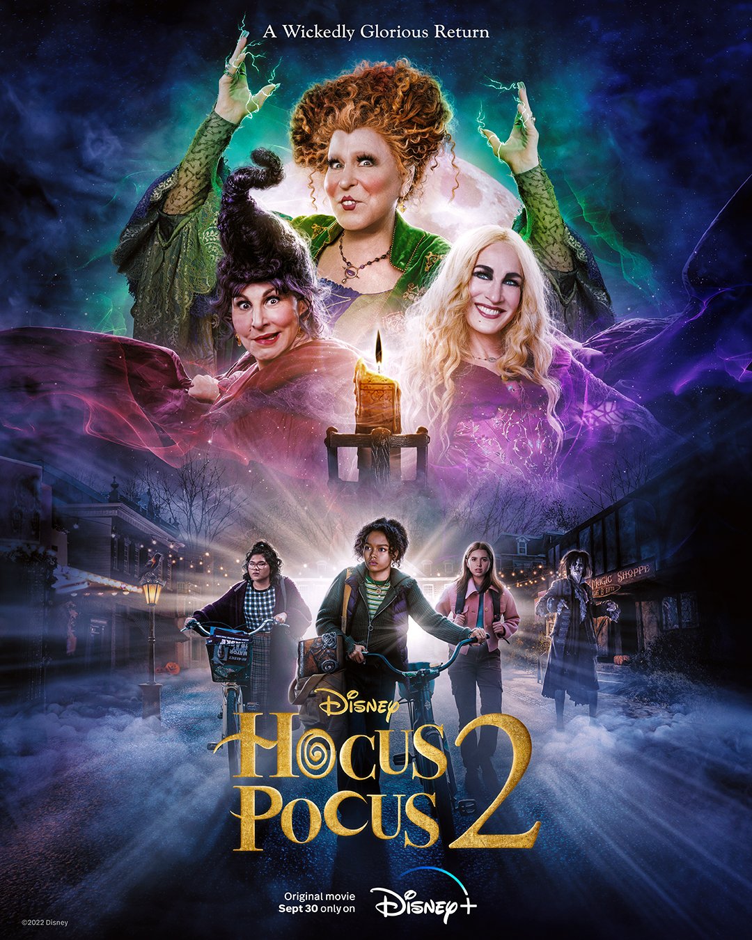 Hocus Pocus 2 komt op 30 september 2022 naar Disney Plus België