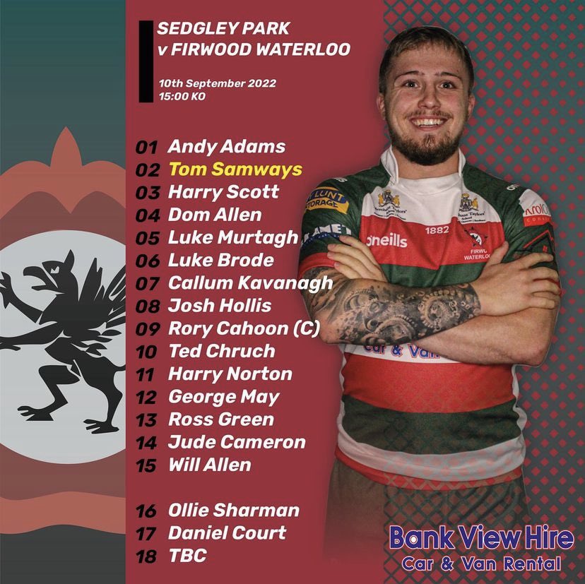 Waterloo1st's tweet photo. 🗞🗞 TEAM NEWS 🗞🗞 

1st XV:
🆚 @WPRFC_Rugby 
⏰ 15:00 KO
📍 The Memorial Ground, L23 8TW

2nd XV:
🆚 @SedgleyTigers 3rd XV
⏰ 15:00 KO
📍 Park Lane, M45 7DZ

🔴⚪️🟢🔴⚪️🟢🔴⚪️🟢

@BankViewHire https://t.co/yn9wFrGdAp