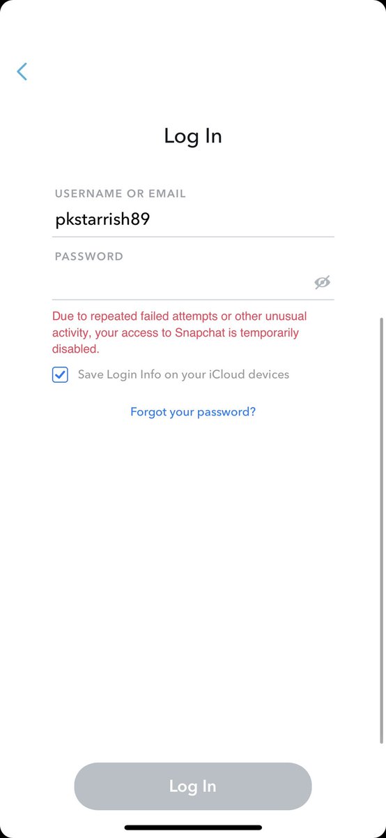 pkstarr_'s tweet photo. @snapchatsupport @snapchatsupport  your actually the worst app ever it’s been a month now and I’m still not been able to login what is wrong with u https://t.co/NIRKjRQK7d
