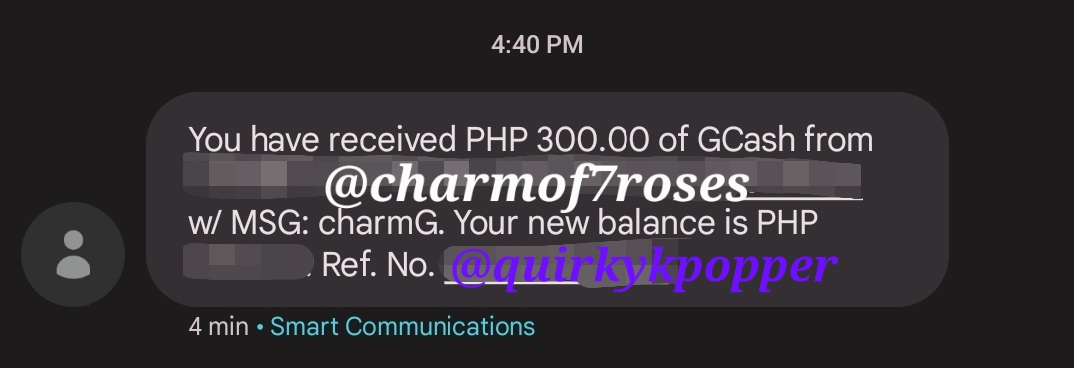 quirkykpopper's tweet photo. prize received! thank you so much once again, @charmof7roses ! i appreciate this so muuuch 💜
#CharmGA https://t.co/x2P44zX4VN