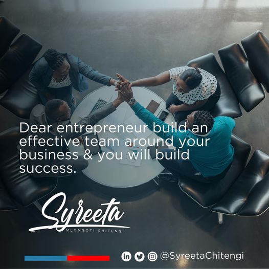 SyreetaChitengi's tweet photo. Don’t just build any kind of team as an entrepreneur, build an effective team and get great results. The foundation matters.
#Effectiveteam #teamwork #entrepreneur https://t.co/eAphkRl90F